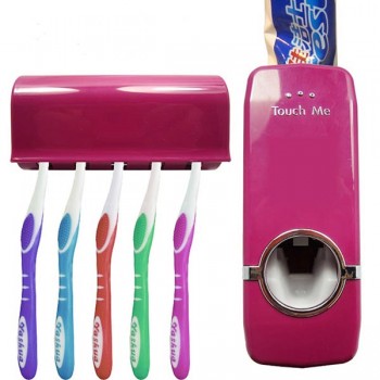 Caixa Para Pasta de Dentes Automática Com Suporte para 5 Escovas de Dentes